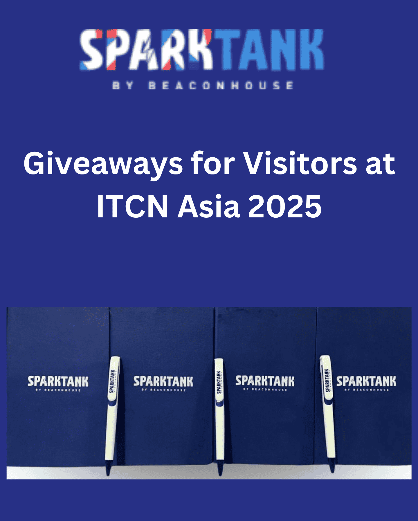 Giveaways for Visitors at ITCN Asia